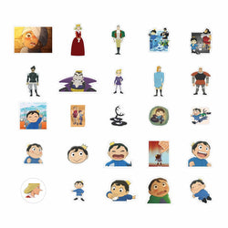 10/30/50PCS Ranking of Kings Stickers Funny Cartoon Sticker Caricature Decals Luggage Laptop Guitar Phone Car Bike Skateboard (ONLINE ORDER ONLY)