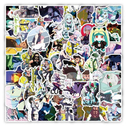50pcs Cyberpunk Edgerunners Stickers for Laptop, Phone, Water Bottle, Suitcase, and More (ONLINE ORDER ONLY)
