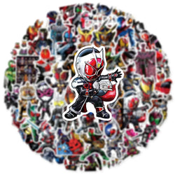 10/30/50PCS KAMEN RIDER GAVV Stickers Funny Aniamtion Sticker Cartoon Kids Toys Luggage Laptop Phone Guitar Car Bike Decals Toy (ONLINE ORDER ONLY)