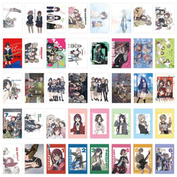 10/40/80PCS GIRLS BAND CRY Stickers Music Style Animation Sticker Cute Girl Decoration Laptop Phone Guitar Car Bike Decals Toy (ONLINE ORDER ONLY)