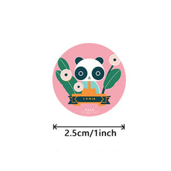 100-500pcs Panda Stickers Funny Animal Cartoon Decals Notebook Stationery Kids Sticker DIY Toys Gift Decoration Sealing Label (ONLINE ORDER ONLY)