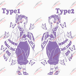 Anime Stickers Ghost Squad Girl For Car Sticker Decoration Door Hood Die Cutting Cartoon External Accessories Vinyl Decals (ONLINE ORDER ONLY)