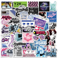 Cartoon Y2K Anime Stickers for Kids Car DIY Skateboard Laptop Luggage Bike Motorcycle Phone Decals (ONLINE ORDER ONLY)