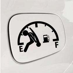 Funny Full Gas Gauge Sticker for Car Fuel Tank Cap Door Decoration Automotive Supplies Fashion Sticker Waterproof Vinyl Decals (ONLINE ORDER ONLY)