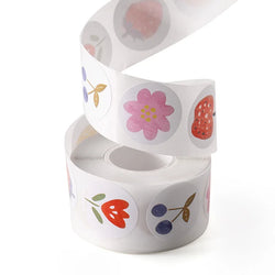 500pcs/roll Cute Strawberry Reward Stickers Scrapbooking  Fruit Envelope Seal Stickers For Birthday Party Favors Baking Goods (Online Order Only)