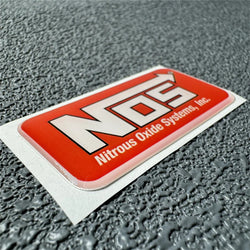 3D Crystal Soft Glue Car Styling for NOS Nitrous Oxide Systems Sticker Bike Auto Helmet Phone Cup Laptop Decoration Decals (ONLINE ORDER ONLY)