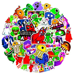 Ban Ban Horror Game Stickers: Laptop, Guitar, Car, Bike, Skateboard Decals (10/30/50PCS) (ONLINE ORDER ONLY)