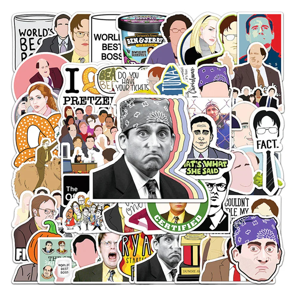 Friends TV Show Stickers Decals Pack - Laptop Car Phone Notebook Suitcase Wall Waterproof (ONLINE ORDER ONLY)