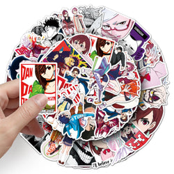 10/30/50PCS Dandadan Cartoon Stickers Funny Monster Science Animation Graffiti Luggage Laptop Guitar Bike Skateboard Decals Toy (Online Order Only)