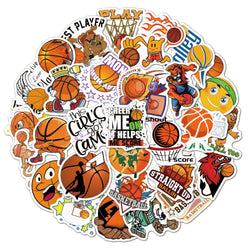 10/30/50pcs  Love Basketball Cartoon Graffiti Stickers Sports Creative Scrapbook Diy Phone Laptop Helmet Decal Decor Sticker (ONLINE ORDER ONLY)