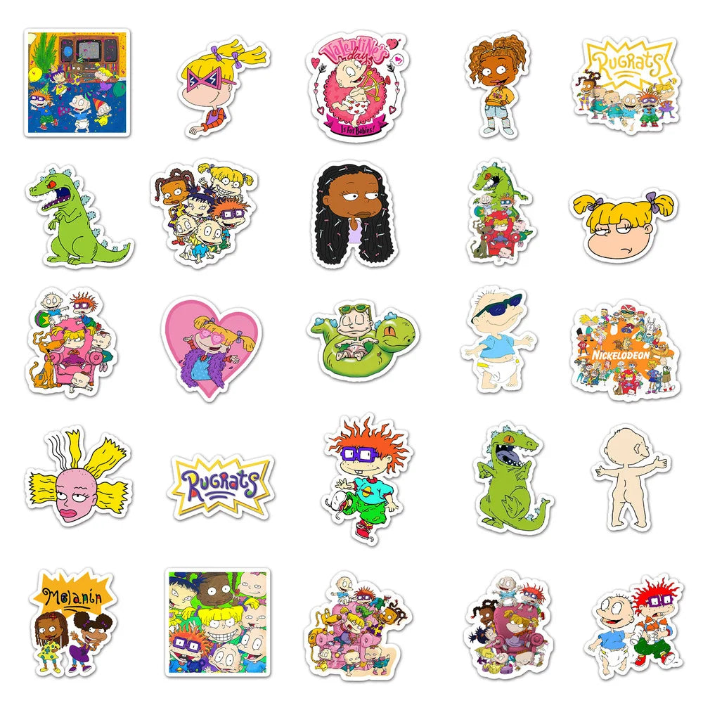 10/50Pcs Cartoon Stickers Vsco Vinyl Stickers for Water Bottles Waterproof Stickers for Kids Girls 2023 (Online Order Only)
