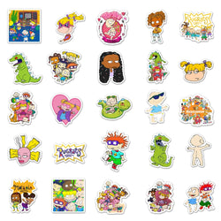 10/50Pcs Cartoon Stickers Vsco Vinyl Stickers for Water Bottles Waterproof Stickers for Kids Girls 2023 (Online Order Only)