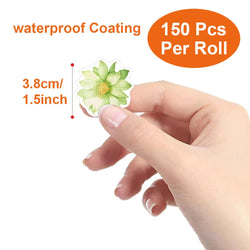 150pcs/roll Flower Stickers Laptop Guitar Skateboard Sticker Kid DIY Graffiti Waterproof Stickers Toy Stationery Stickers (ONLINE ORDER ONLY)