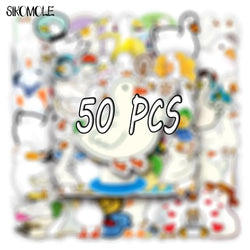 Cartoon Duck Stickers Pack for Kids - DIY, Helmet, Skateboard, Laptop, Motorcycle Decals (Online Order Only)