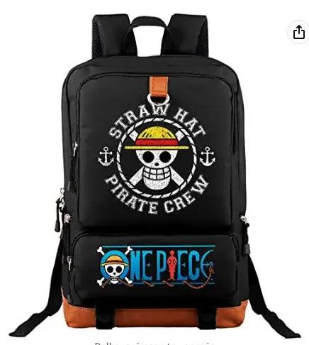 One Piece Luffy Printed Unisex Backpack School Travel Bag (ONLINE ORDER ONLY)