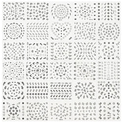 30 Sheets Cherry Blossom Nail Art Stickers White Flower Self-Adhesive Nail Decals with Assorted Floral Patterns for Manicuring * (Online Order Only)