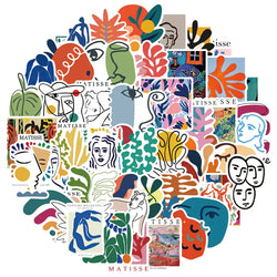 Matisse Graffiti Stickers 10/30/50pcs for Skateboard Laptop Luggage Fridge Phone Car DIY Decals (ONLINE ORDER ONLY)