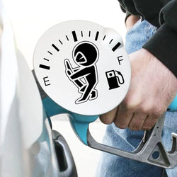 Funny Full Gas Gauge Sticker for Car Fuel Tank Cap Door Decoration Automotive Supplies Outdoor Stickers Pvc Vinyl Decals (ONLINE ORDER ONLY)