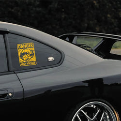 ”DANGER！HIGH VOLTAGE“Agatsuma Zenitsu DECAL,CREATIVE&FUNNY DECAL ,FOR new energy automobile,HIGH quality! (ONLINE ORDER ONLY)
