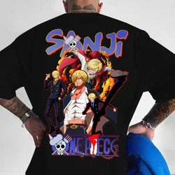 MINISO One Piece TShirt: Luffy Zoro Sanji Cotton Graphic Tee 2026 (ONLINE ORDER ONLY)