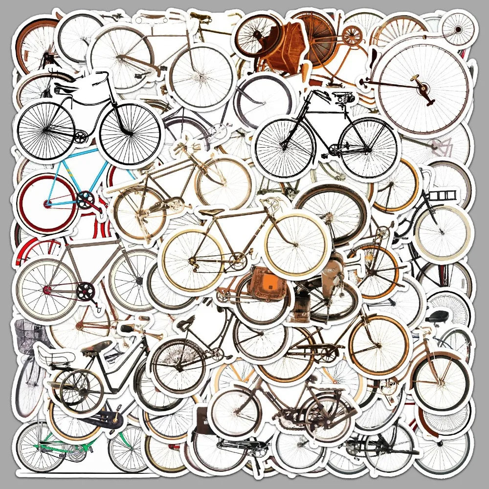 10/50Pcs Bike Stickers Graffiti Stickers Laptop Guitar Luggage Skateboard Car Waterproof Cool Sticker Decal Kids Toys (Online Order Only)