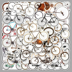 10/50Pcs Bike Stickers Graffiti Stickers Laptop Guitar Luggage Skateboard Car Waterproof Cool Sticker Decal Kids Toys (Online Order Only)