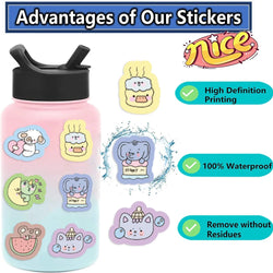 8/16/32pcs Cat Elephant Frog Children DIY Puzzle Sticker Animals Funny Assemble Stickers Kids Educational Toys Boys Girls Gifts﻿ (Online Order Only)