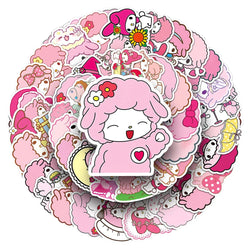 My Sweet Piano Melody Anime Stickers Waterproof Decal Set for Luggage, Phone, Laptop (Online Order Only)