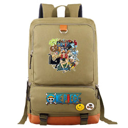 One Piece Luffy Printed Unisex Backpack School Travel Bag (ONLINE ORDER ONLY)