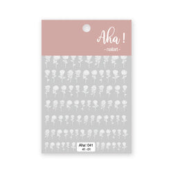 1pc Cute White Cloud Nail Stickers Ultra Thin Nail Art Stickers Self Adhesive Decals Star Moon/Flower/Clouds Kawaii Nail Decals (Online Order Only)