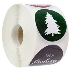 100-500pcs Merry Christmas Handmade Sticker Card Box Package Thank You Seal Label Wedding Party Supplies (Online Order Only)