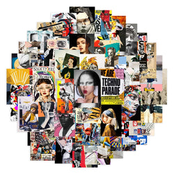 Anime Wall Art Collage Kit - Minimalist Aesthetic Posters for Teen Girls (10/50 Pcs) (ONLINE ORDER ONLY)