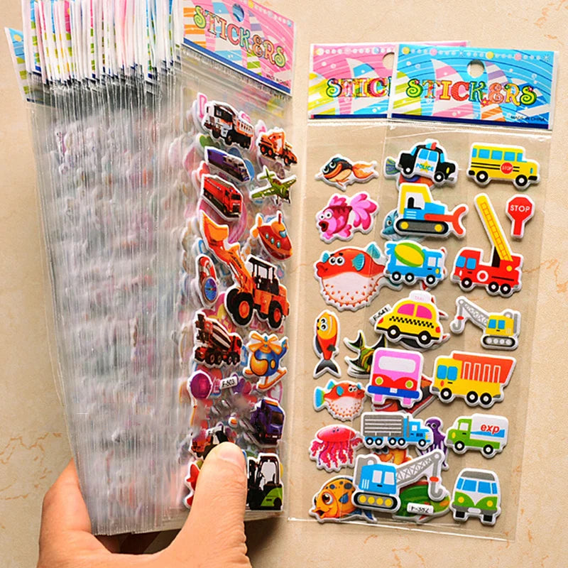 Clipbook Stickers DIY Diary Decorative Gifts for Kids Boys Girls (Online Order Only)