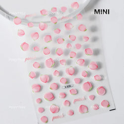 Shiny Mermaid Tail Fish Tail Sea Wave Jelly Spoondrift Shell Starfish Ocean Romantic Delicate Nail Art Stickers Manicure Decals (ONLINE ORDER ONLY)