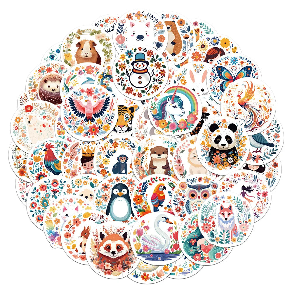 Cute Graffiti Vinyl Stickers for Snowboard, Laptop, Luggage, Car, Fridge - 10/30/50pcs (Online Order Only)