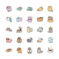 50/100PCS Cute Kawaii Cat Stickers Aesthetic Laptop Phone Water Bottle Waterproof Graffiti Decal Sticker Packs Kid Toy (ONLINE ORDER ONLY)