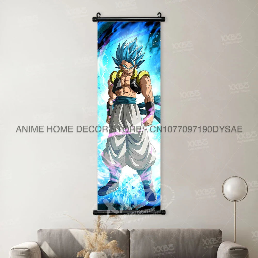 Dragon Ball Posters: Goku & Vegeta Anime Wall Scrolls (ONLINE ORDER ONLY)