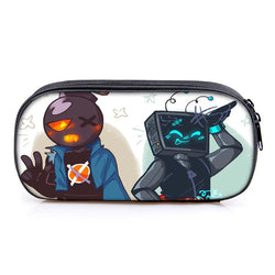 Children Friday Night Funkin Pencil Box Boys Girls Kids Anime Pencil Case Students Cartoon Pen Bags Teenagers Stationery Bags (Online Order Only)