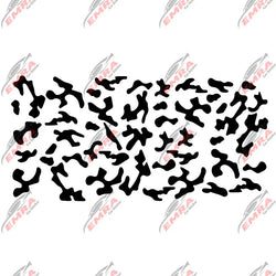 Leopard Print For Car Stickers External Accessories Window Decoration Side Camouflage Stickers StyleDie Cutting Vinyl Decals (ONLINE ORDER ONLY)
