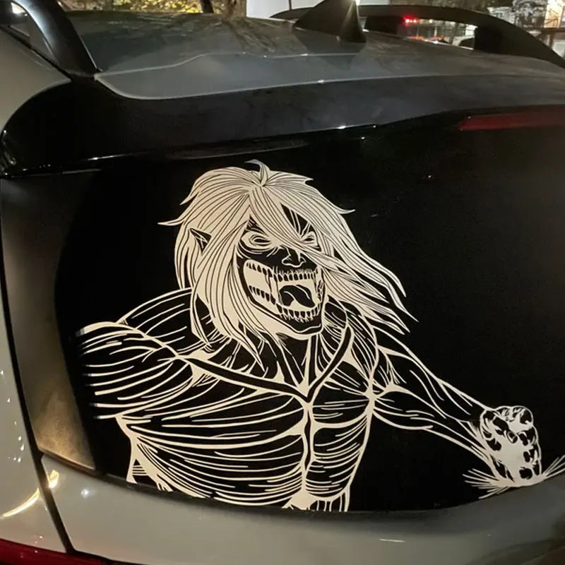 Anime Sticker Side Hood Window Decoration External Accessories Stickers For Car Competition Style Die Cutting Vinyl Decals (ONLINE ORDER ONLY)