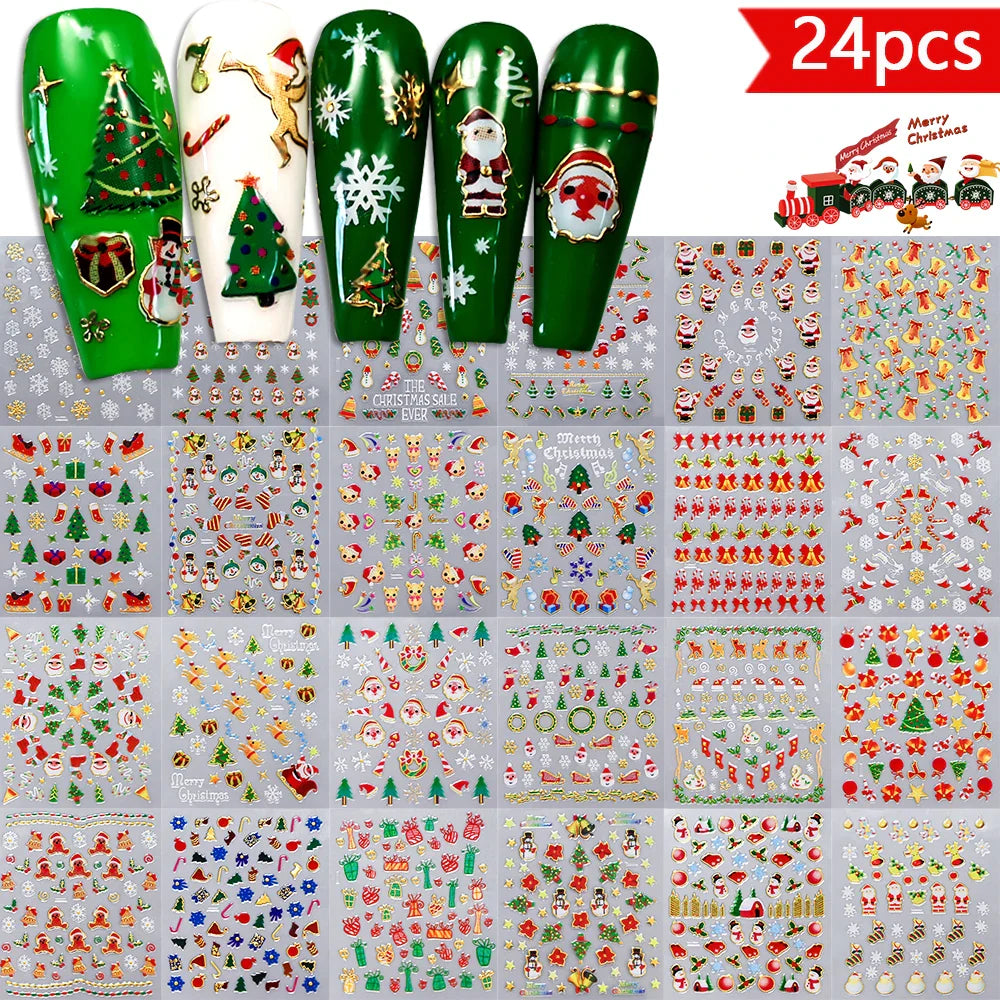 30pcs 3D Daisy Design Nail Art Sticker Set Acrylic Sanding Colorful Floral Decals Self-Adhesive Nail Art Supplies DIY Manicure * (ONLINE ORDER ONLY)