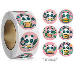 500pcs/roll 1inch Cartoon Animal Children Sticker Label Thank You Cute Toy Game Sticker DIY Gift Sealing Label Decoration 
 (ONLINE ORDER ONLY)