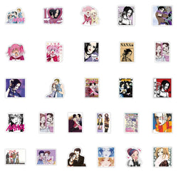 10/30/50PCS NANA Cartoon Stickers Cool Animation Decoration Toy Graffiti Decals Fridge Luggage Laptop Phone Guitar Bike Sticker (Online Order Only)