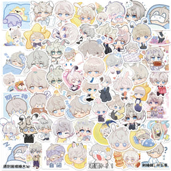 60Pcs Cute Person Stickers Waterproof For Kids Girls DIY Laptop Computer Luggage Guitar Phone Diary Cute Cartoon Sticker (ONLINE ORDER ONLY)