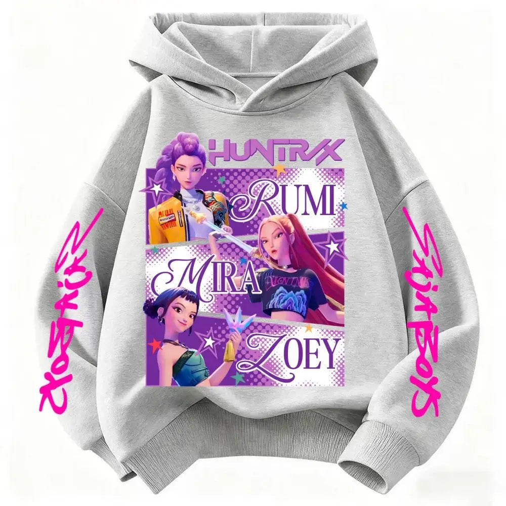 KPop Demon Hunters Hoodie: Kids Fashion Sweatshirt (ONLINE ORDER ONLY)