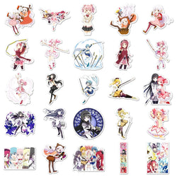 10/30/50PCS Puella Magi Madoka Magica Stickers Magic Girl Animation Decals Fridge Luggage Laptop Phone Guitar Sticker Kids Toys (ONLINE ORDER ONLY)