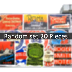 20/30/55Pieces Old Style Hotel Poster Retro Cityscape Travel Stickers for Phone Luggage Skateboard Motorcycle Car Laptop Sticker (ONLINE ORDER ONLY)