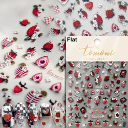 Cat Eye Shiny Blue Purple Spider Cross Love Heart Star Snake Web Jelly Thrilling Nail Art Stickers Manicure Decals Halloween (ONLINE ORDER ONLY)