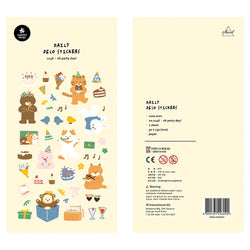 Korean Import Original Suatelier Daily Stickers Scrapbooking Diy Journal Stationery Sticker Children Decor Art Supply (Online Order Only)
