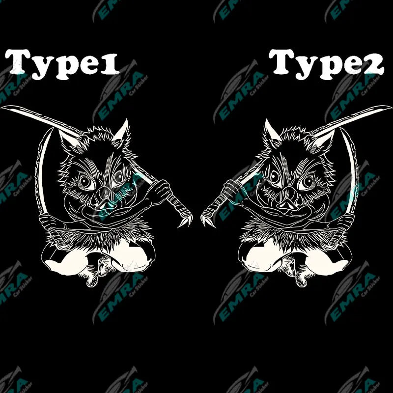 Big Anime For Car Sticker Whole Body Car Customization For Side Decorate Exterior Accessories Waterproof PVC Vinyl Decals (ONLINE ORDER ONLY)